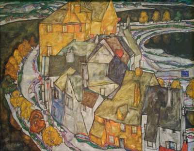 新月二号屋（岛镇） 作者 Egon Schiele